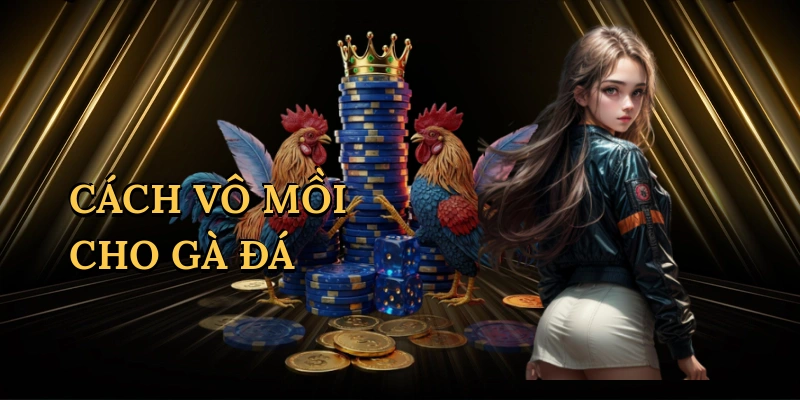 Cách vô mồi cho gà đá