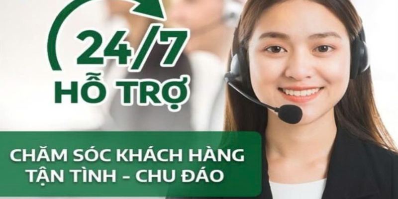 Giao diện chat hỗ trợ trực tiếp MIBET