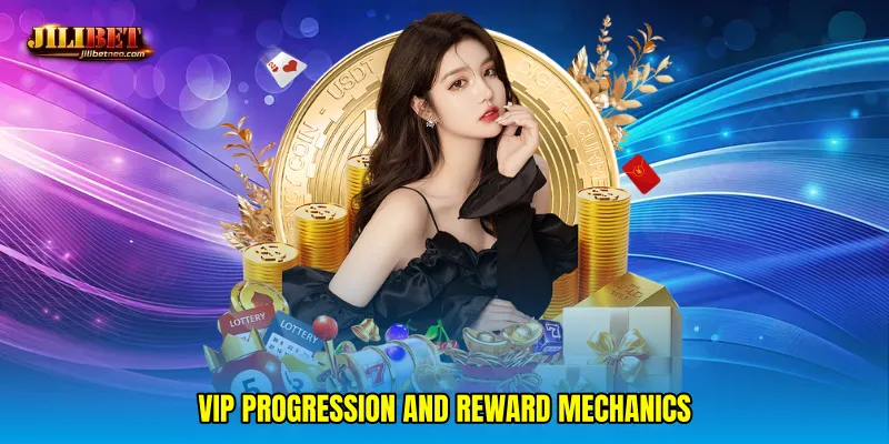 VIP progression and reward mechanics